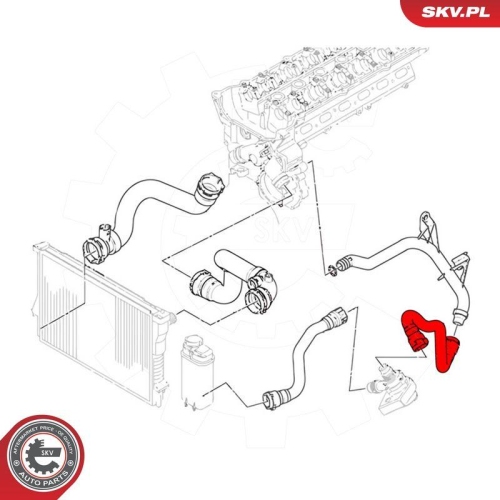 ESEN SKV K&uuml;hlerschlauch 43SKV638