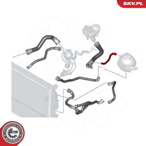 ESEN SKV K&uuml;hlerschlauch 43SKV641