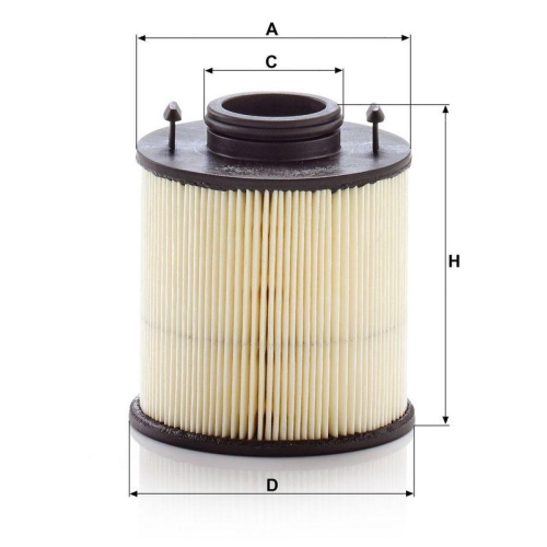 MANN-FILTER Filter, Harnstoffl&ouml;sung U 620/4 y KIT