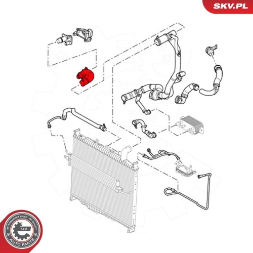 ESEN SKV K&uuml;hlerschlauch 54SKV168