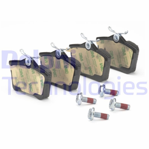 DELPHI Bremsbelagsatz, Scheibenbremse LP2147