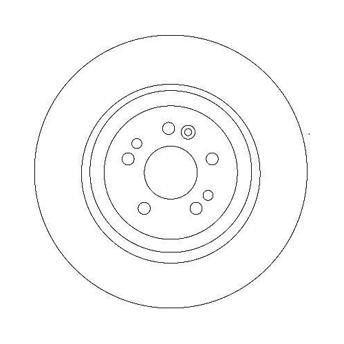 TRW Bremsscheibe TRW SINGLE DF4222S