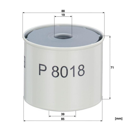 MANN-FILTER Kraftstofffilter P 8018 x