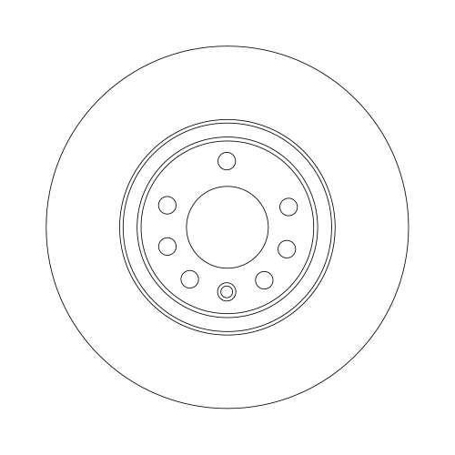 TRW Bremsscheibe DF4246