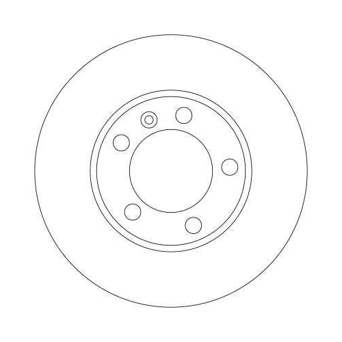 TRW Bremsscheibe TRW SINGLE DF4249S