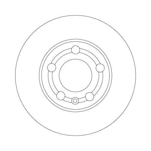 TRW Bremsscheibe DF4253