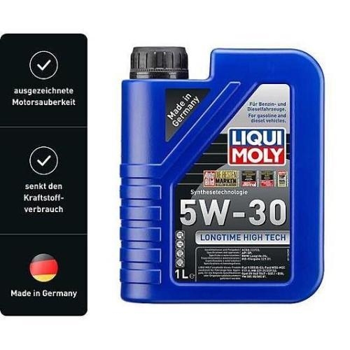 Liqui Moly Motor&ouml;l Longtime High Tech, 5W-30, 3 Liter - 3x 1136