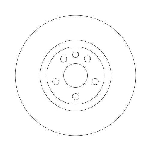 TRW Bremsscheibe DF4257