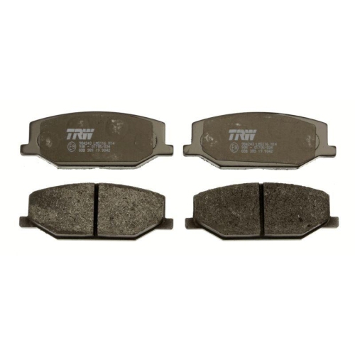 TRW Bremsbelagsatz, Scheibenbremse COTEC GDB383