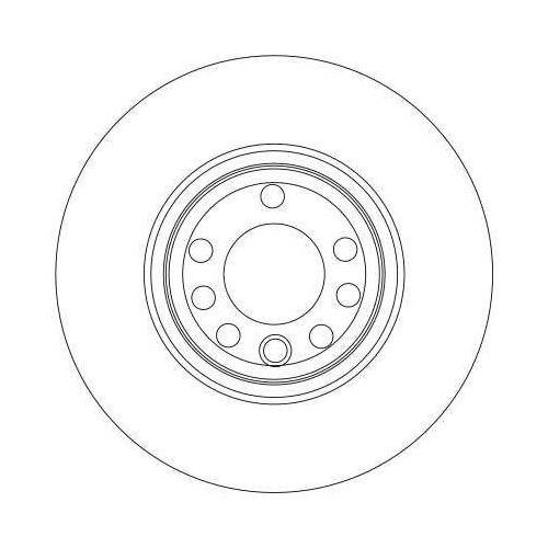 TRW Bremsscheibe DF4266