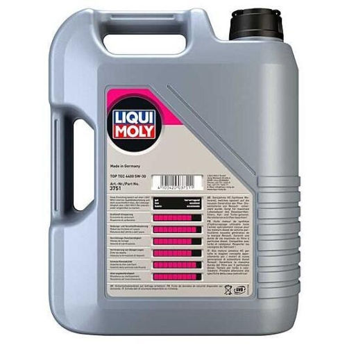 Liqui Moly Motoröl Top Tec 4400 5W-30, 6-Liter, ACEA C4 - 3750+3751