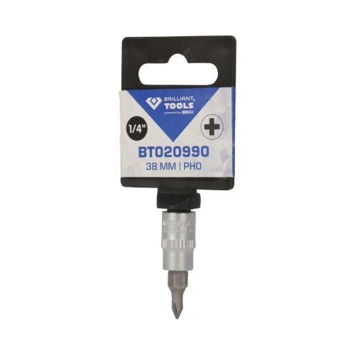 1/4 Zoll PH Kreuzschlitz Bit-Stecknuss, PH0 BRILLIANT TOOLS BT020990