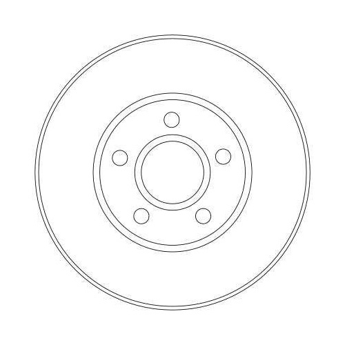 TRW Bremsscheibe DF4277