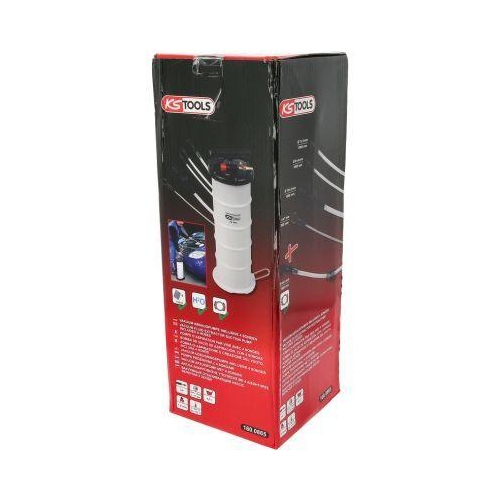 Vakuum-Absaugpumpe 6,5 Liter inklusive 4 Sonden KS TOOLS 160.0865