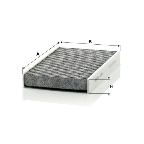 MANN-FILTER Filter, Innenraumluft CUK 1629