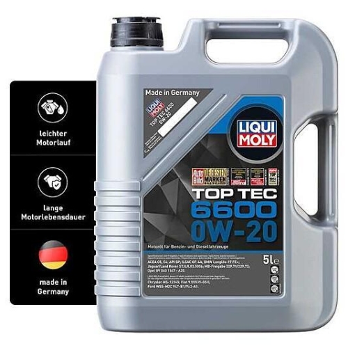 Liqui Moly Top Tec 6600 Motoröl 0W-20 20-Liter - 21441
