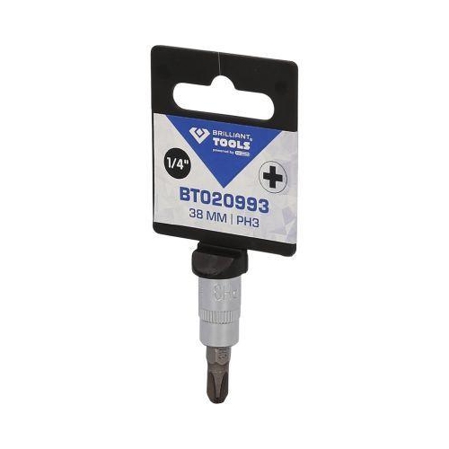 1/4 Zoll PH Kreuzschlitz Bit-Stecknuss, PH3 BRILLIANT TOOLS BT020993