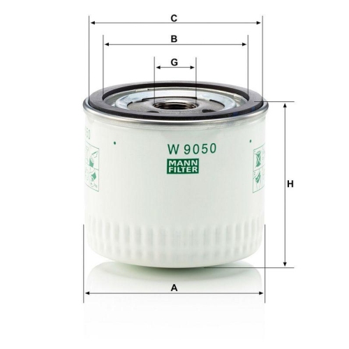 MANN-FILTER &Ouml;lfilter W 9050