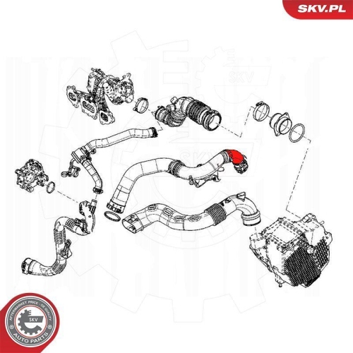 ESEN SKV Ladeluftschlauch