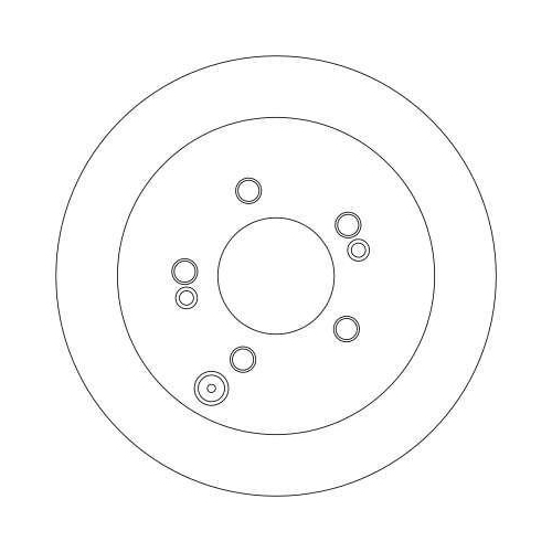 TRW Bremsscheibe DF4287