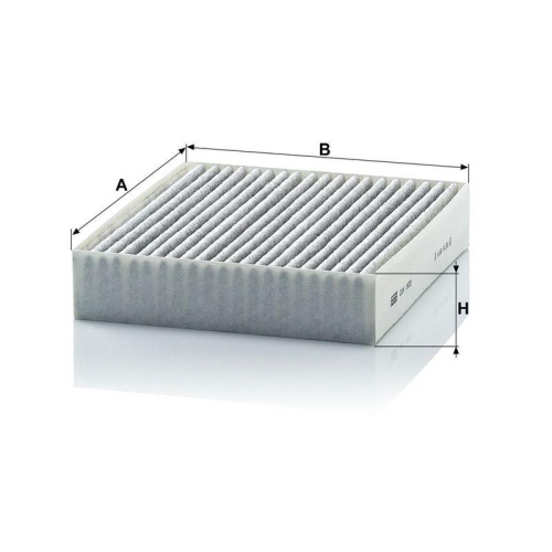 MANN-FILTER Filter, Innenraumluft CUK 1830
