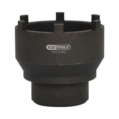 3/4 Zoll Nutmuttern-Schl&uuml;ssel mit 6 Zapfen f&uuml;r Mercedes MAN 95-115mm KS TOOLS