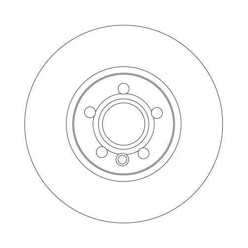 TRW Bremsscheibe TRW SINGLE DF4310S