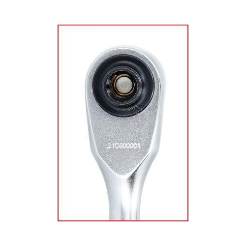 KS Tools 1/4 Zoll Chrom-Vandium-Stahl Umschaltknarre 125 mm 935.1495