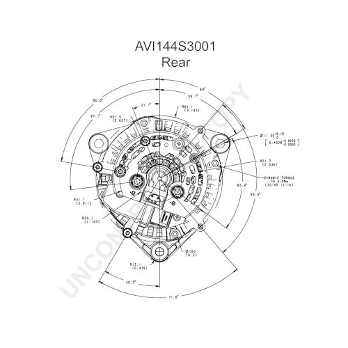 BOM-Prestolite Generator AVI144S3001