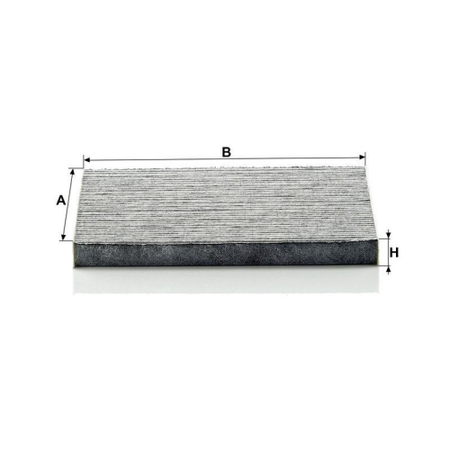 MANN-FILTER Filter, Innenraumluft CUK 2035