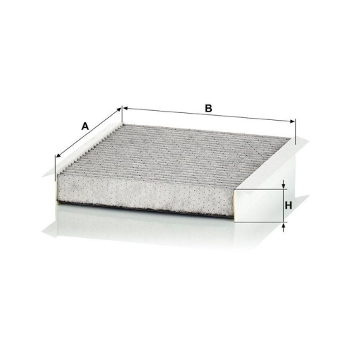 MANN-FILTER Filter, Innenraumluft CUK 2040