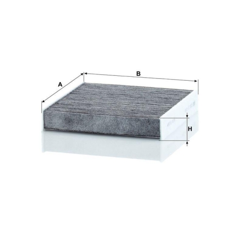 MANN-FILTER Filter, Innenraumluft CUK 21 016