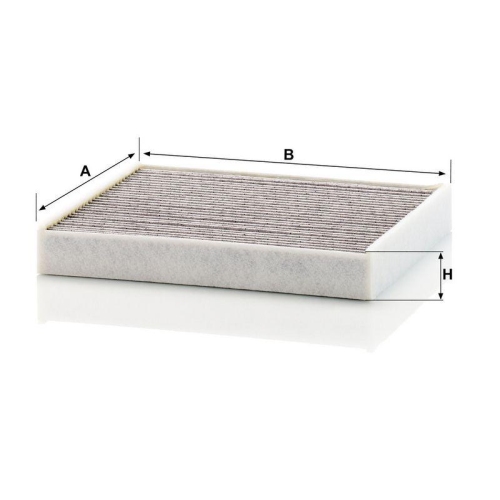 MANN-FILTER Filter, Innenraumluft CUK 2143