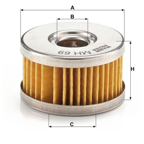 MANN-FILTER &Ouml;lfilter MH 69
