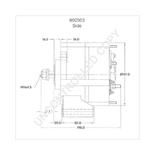 BOM-Prestolite Generator 860563