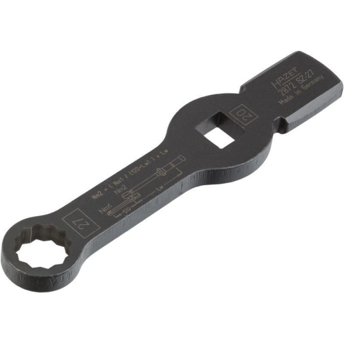 HAZET Schlagringschl&uuml;ssel 2872SZ-27