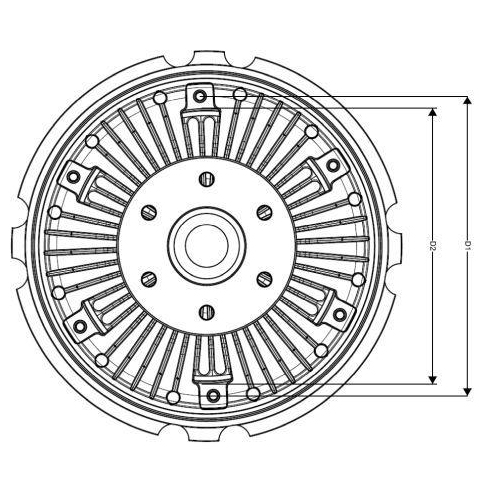 NRF Kupplung, K&uuml;hlerl&uuml;fter FULL KIT 49779