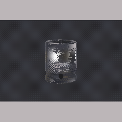 3/4 Zoll Sechskant-Kraft-Stecknuss, kurz, 27mm auf H&auml;nger KS TOOLS 515.1327-E