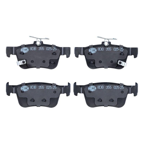 HELLA Bremsbelagsatz, Scheibenbremse 8DB 355 025-251
