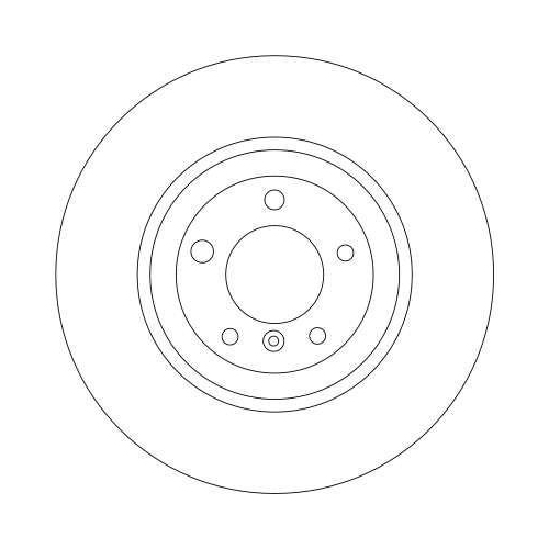TRW Bremsscheibe TRW SINGLE DF4349S
