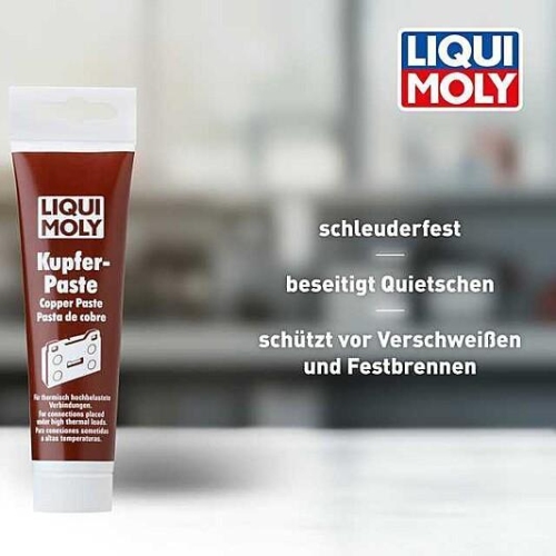 Bremsenpaste LIQUI MOLY 3080 Kupferpaste Kupfer-Paste Montage Bremse Fett 100g