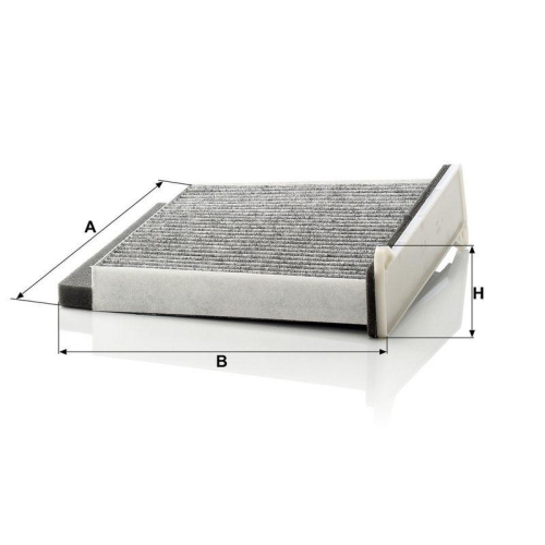 MANN-FILTER Filter, Innenraumluft CUK 2231
