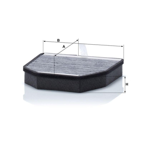 MANN-FILTER Filter, Innenraumluft CUK 2241-2