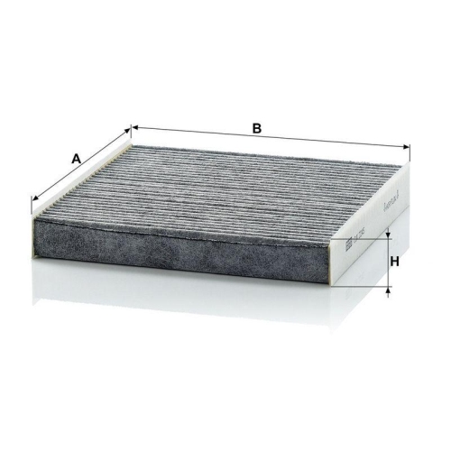 MANN-FILTER Filter, Innenraumluft CUK 2245