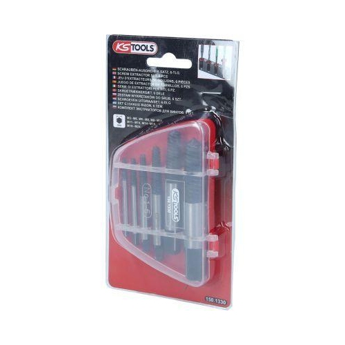 Schrauben-Ausdreher-Satz, 6-tlg KS TOOLS 150.1330