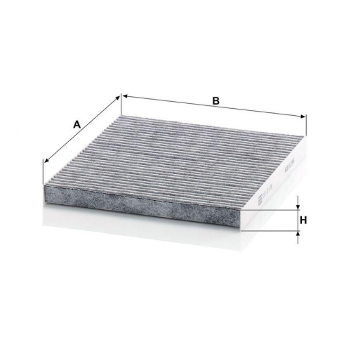 MANN-FILTER Filter, Innenraumluft CUK 23 009