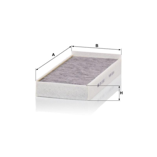 MANN-FILTER Filter, Innenraumluft CUK 23 015-2