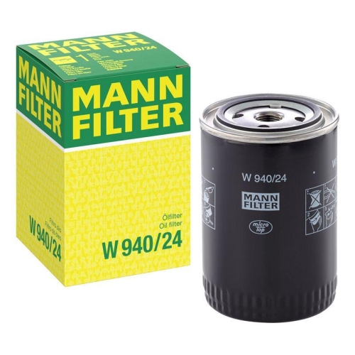 MANN-FILTER Filter, Arbeitshydraulik W 940/24