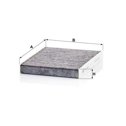 MANN-FILTER Filter, Innenraumluft CUK 2335 KIT