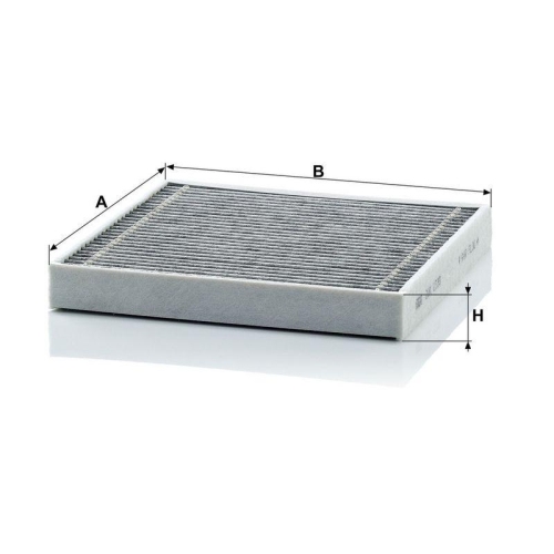 MANN-FILTER Filter, Innenraumluft CUK 2339